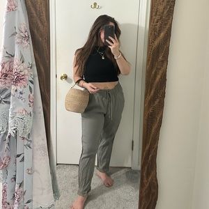 BNWT H&M Linen Drawstring Pants